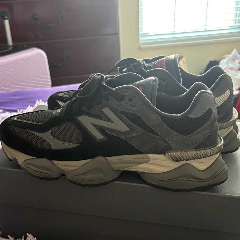 New Balance Black and Gray Athletic Shoes